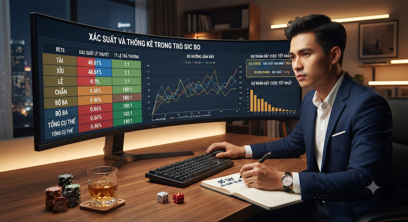 xác suất trong trò sic bo