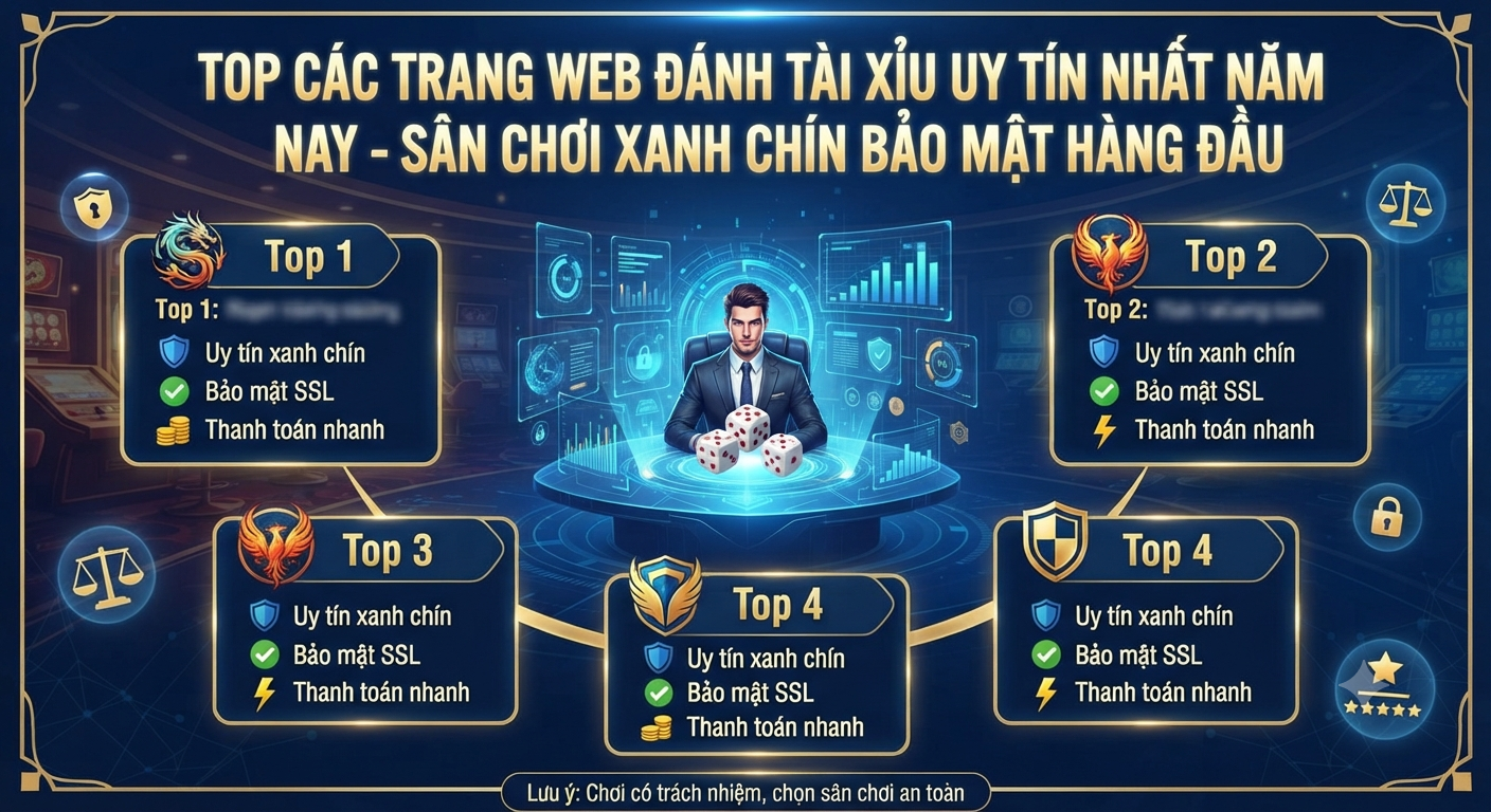 các trang web đánh tài xỉu uy tín